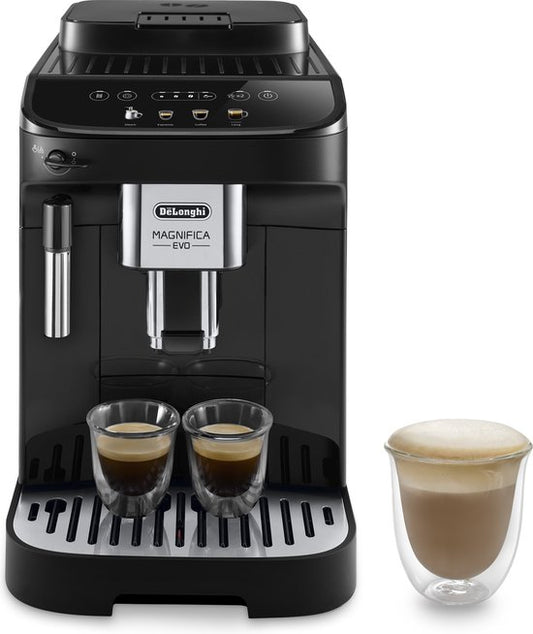 De'Longhi De’Longhi Magnifica Evo - volautomatische espressomachine - 4 one-touch recepten en handmatig stoompijpje - Zwart - ECAM290.21.B