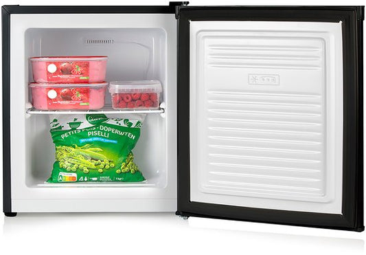 PRIMO PR148DV Mini Vriezer - Diepvries Klein - Vrijstaand - 33L - D - Zwart(Zwart)
