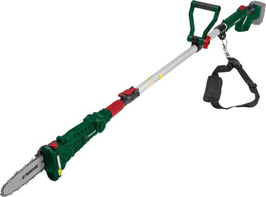 PARKSIDE Parkside Telescopische accu Hoogsnoeier - 20V - Exclusief accu en snellader - Tot 4 M - Kettingsnelheid: max. 5 m/s - Snijlengte: ca. 20 cm -