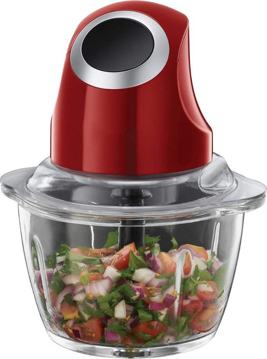 MKSS® Foodprocessor - Elektrische Groentesnijder Multifunctioneel - Vleesmolen - Gehaktmolen - RVS - Top Kwaliteit - Rood