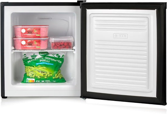 VH Supplies® Mini Vriezer - Kleine Diepvrieskast - Vrieskist - 33L - Zwart