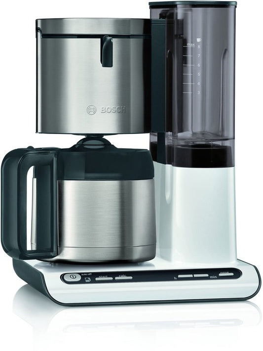 Bosch TKA8A681 - Koffiezetapparaat - RVS kan 1,15 liter (8 kopjes) - Wit(Wit)