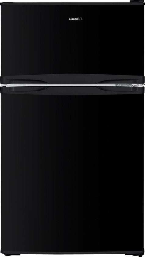 Exquisit KGC087-25-040EB - Koel-vriescombinatie - 5 Jaar Garantie - 85 cm hoog - 4* vriesvak - 85 Liter- Zwart