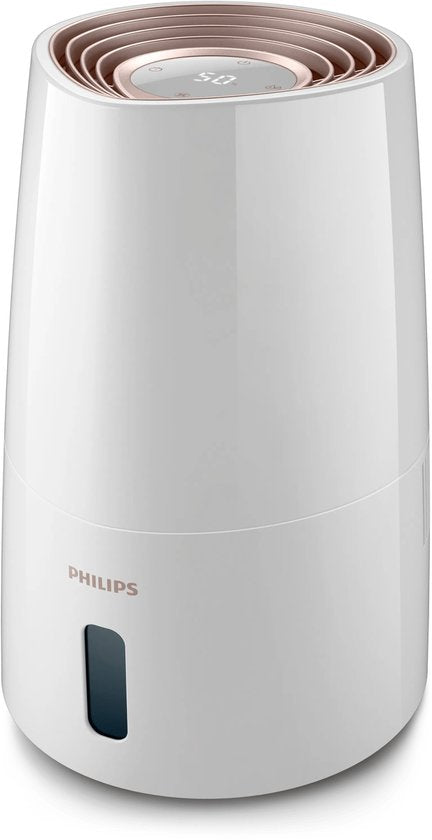 Philips 3000 Series HU3916/10 - Luchtbevochtiger(Wit en roze-goud)