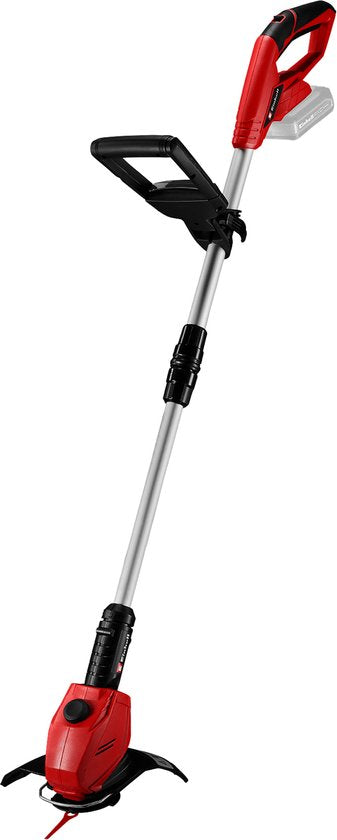 Einhell Accu Grastrimmer GE-CT 18 Li Solo - Power X-Change - 18 V/Li-ion - Maaidiameter: 24 cm - Draaibare en kantelbare motorkop - Bloembeschermer - Excl. accu en lader